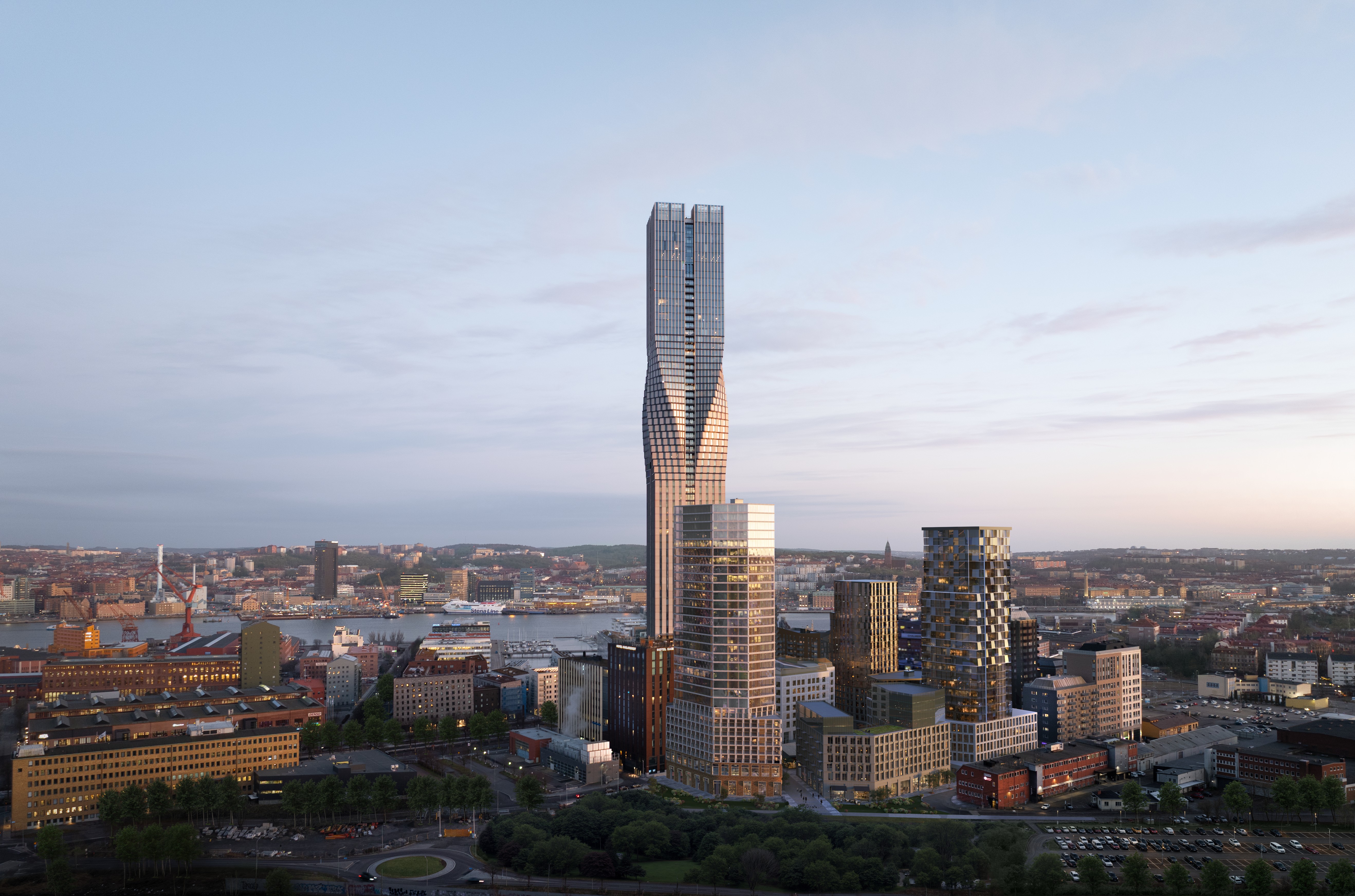 DOXA Karlastaden Exterior Aerial Soul